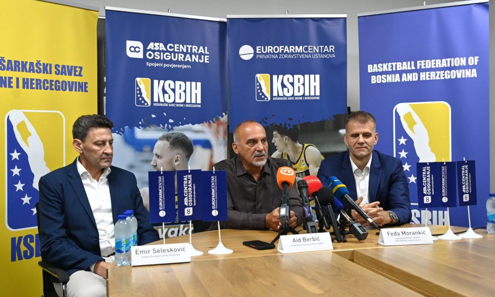 ASA CENTRAL osiguranje i Eurofarm Centar Poliklinika novi sponzori Košarkaškog saveza BiH