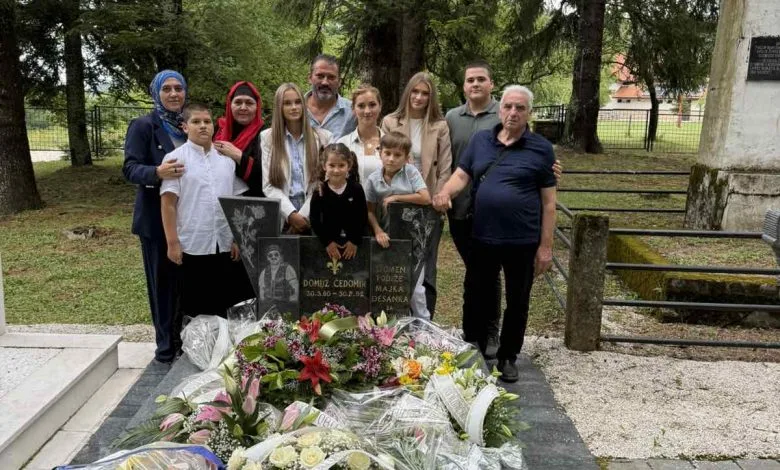 Obilježena 33. godišnjica pogibije Čedomira Domuza – heroja Igmana