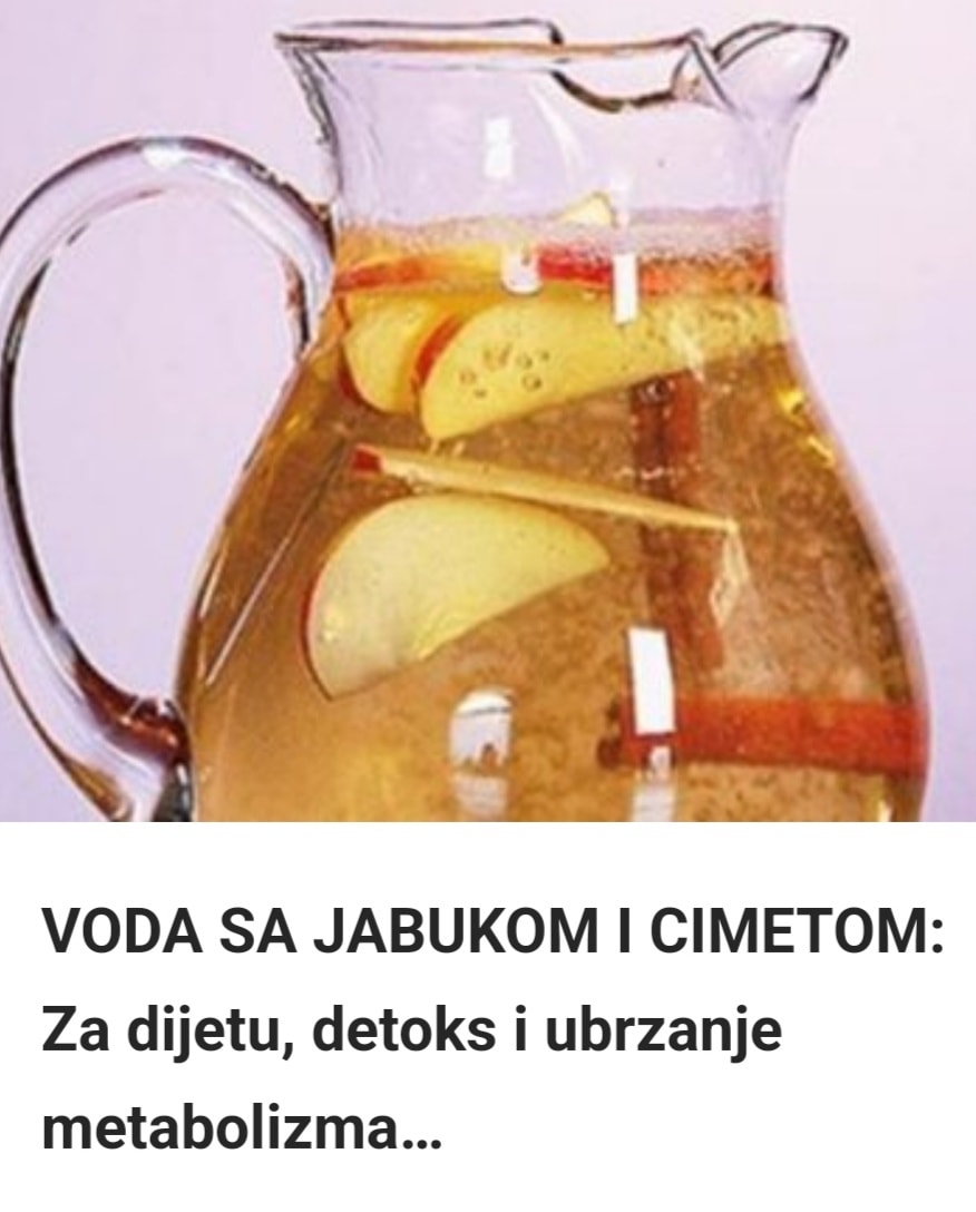 Evo kako voda sa jabukom i cimetom može da vam promeni život za samo nedelju dana!