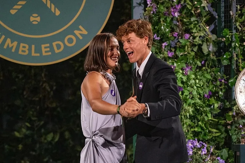 Osvajači Wimbledona Jannik Sinner i Iga Swiatek zaplesali i oduševili svoje fanove