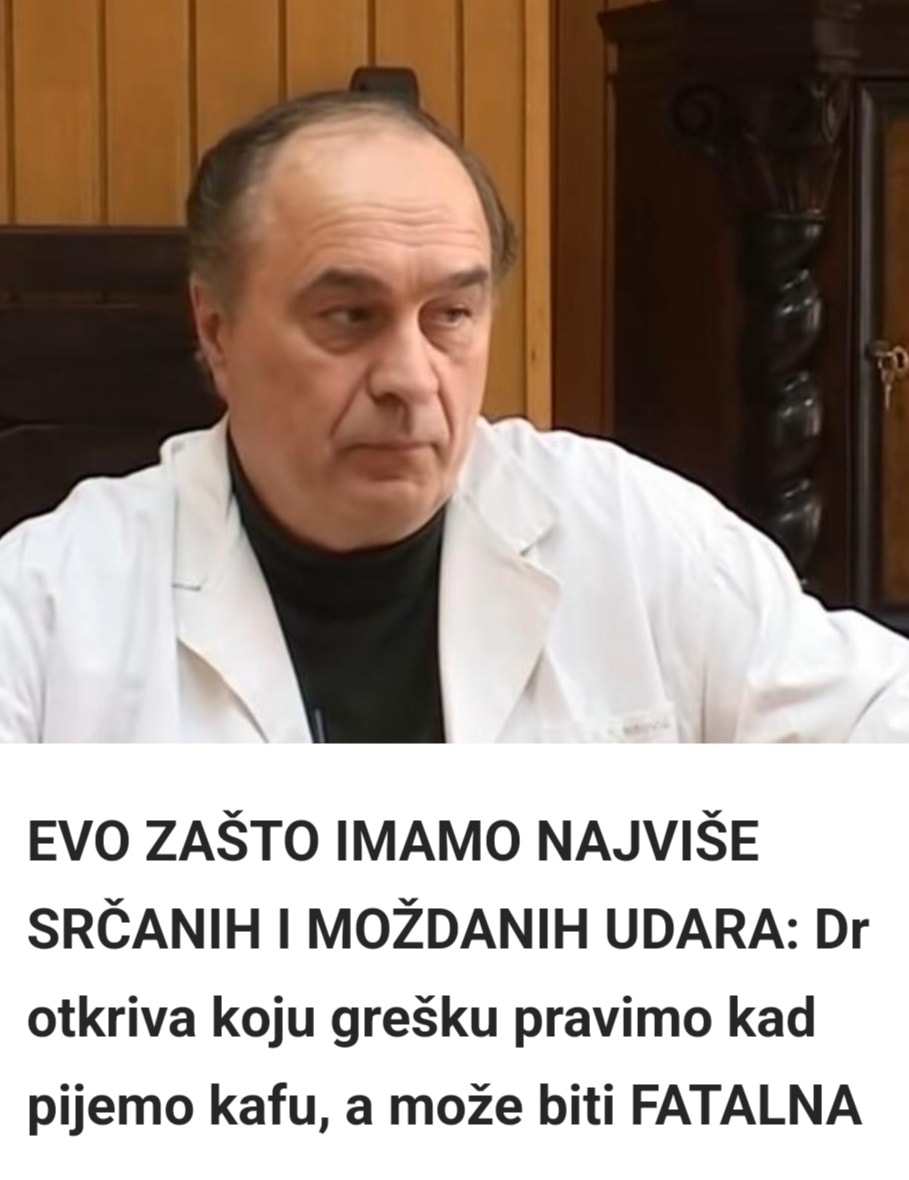 Ovo je najčešća greška pri konzumaciji kafe koja vodi do srčanih i moždanih udara!