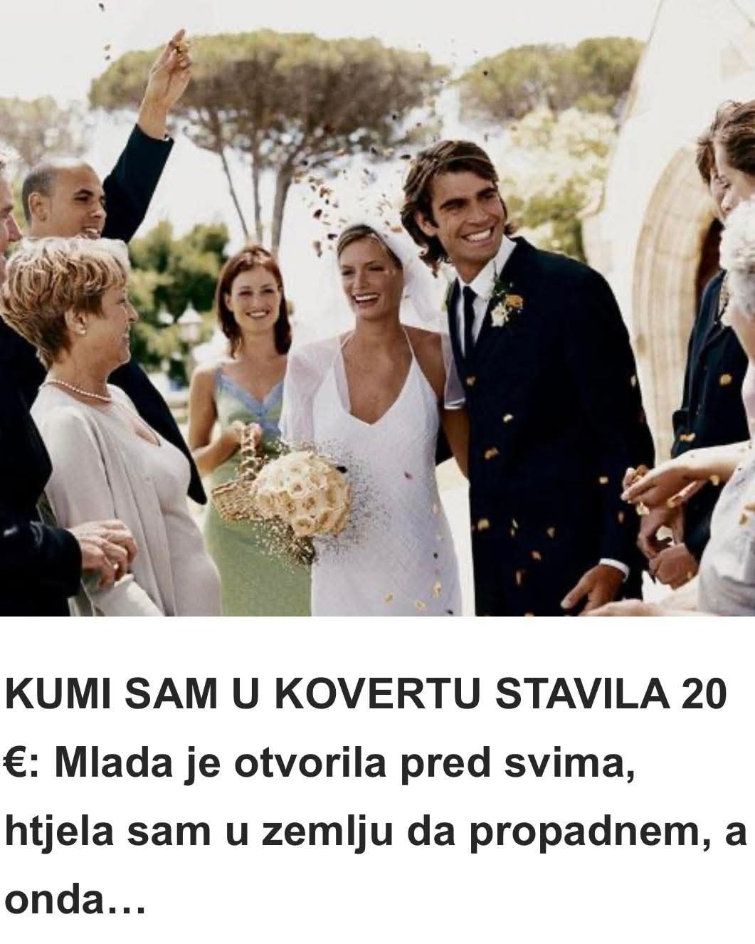 Priča koja me je naučila lekciju Evo šta se desi kad kumina koverta ne prođe kako treba