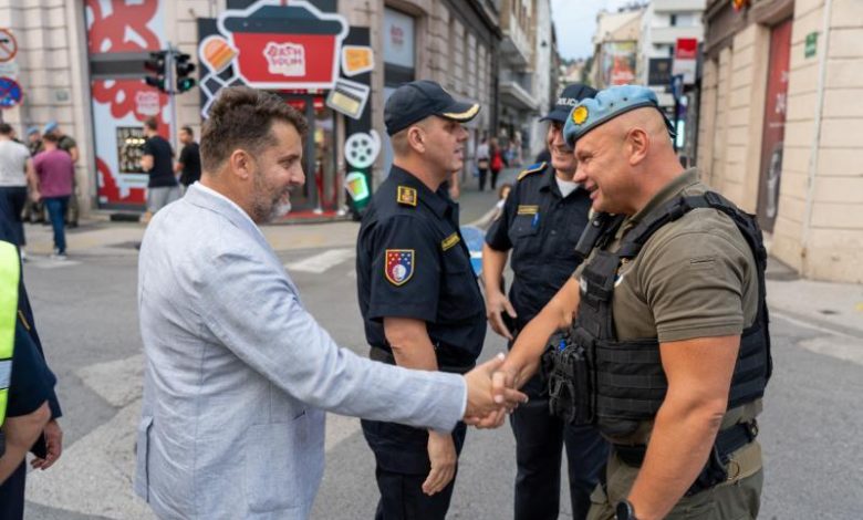 Ministar Katica i komesar Hajdarević obišli policijske službenike: Policija na nivou zadatka