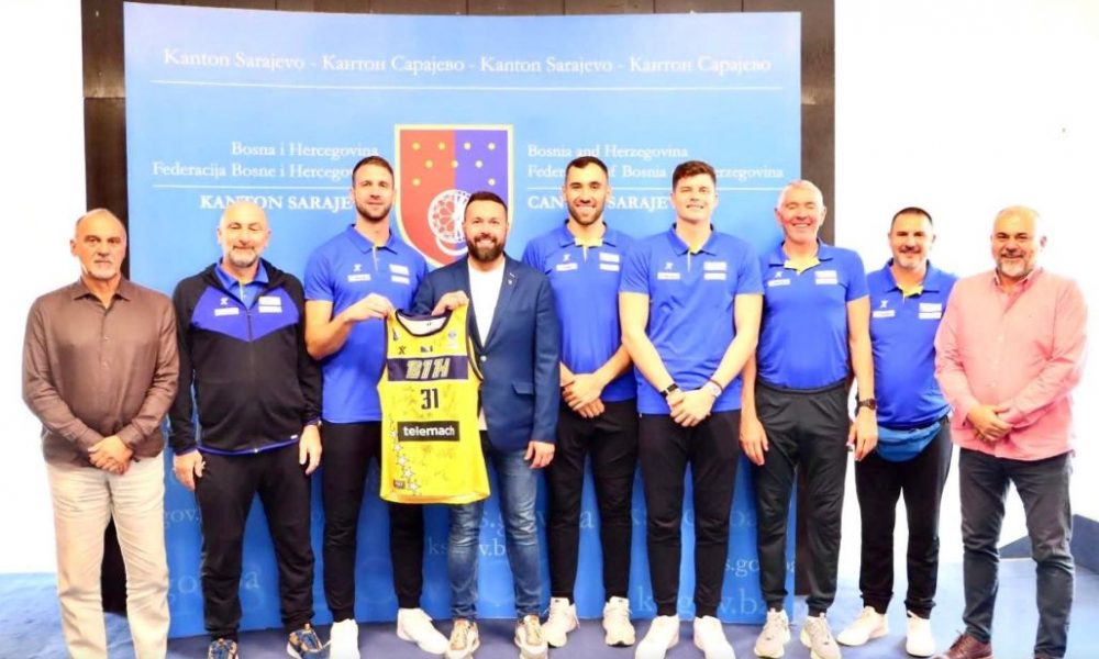 Ministar Magoda ugostio košarkašku reprezentaciju BiH