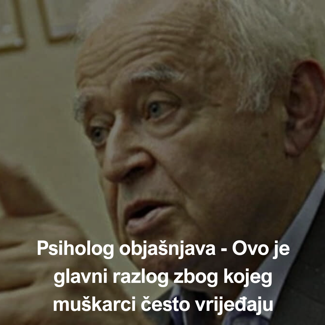 Psiholog objašnjava – Ovo je glavni razlog zbog kojeg muškarci često vrijeđaju