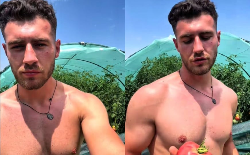 Razgalirani poljoprivrednik iz Bijenjine “Light” Internet: “Brat i žene su ovdje!”