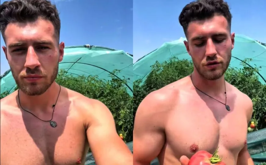 Razgalirani poljoprivrednik iz Bijenjine “Light” Internet: “Brat i žene su ovdje!”