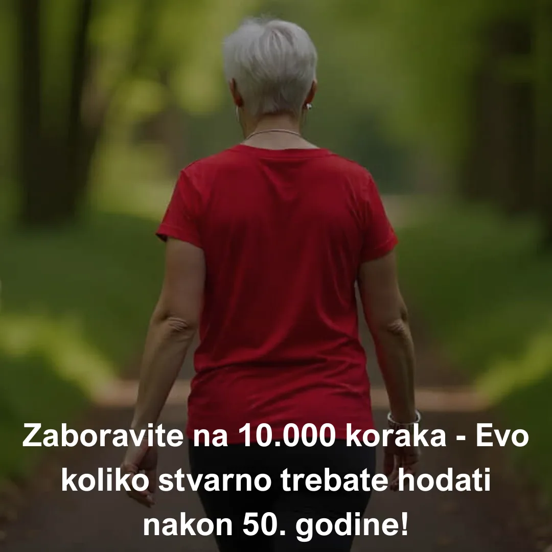 Zaboravite na 10.000 koraka – Evo koliko stvarno trebate hodati nakon 50. godine!