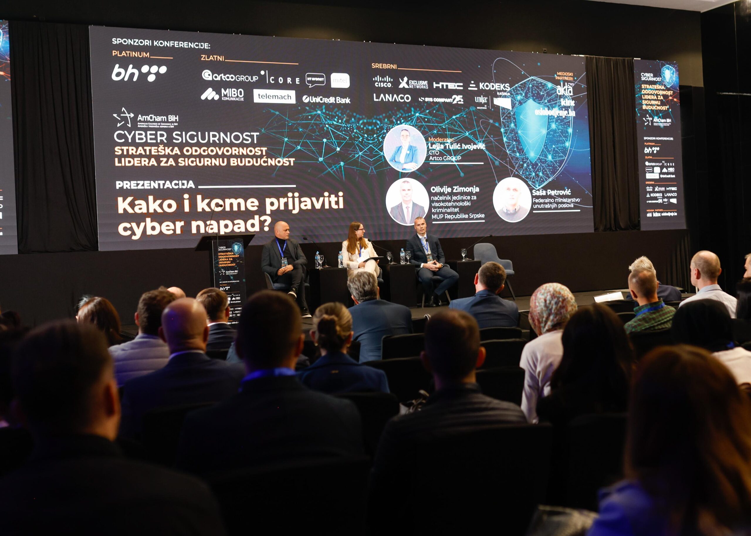 Lideri i stručnjaci na petoj AmCham BiH konferenciji “Cyber Sigurnost: Strateška odgovornost lidera za sigurnu budućnost” – Poslovne novine