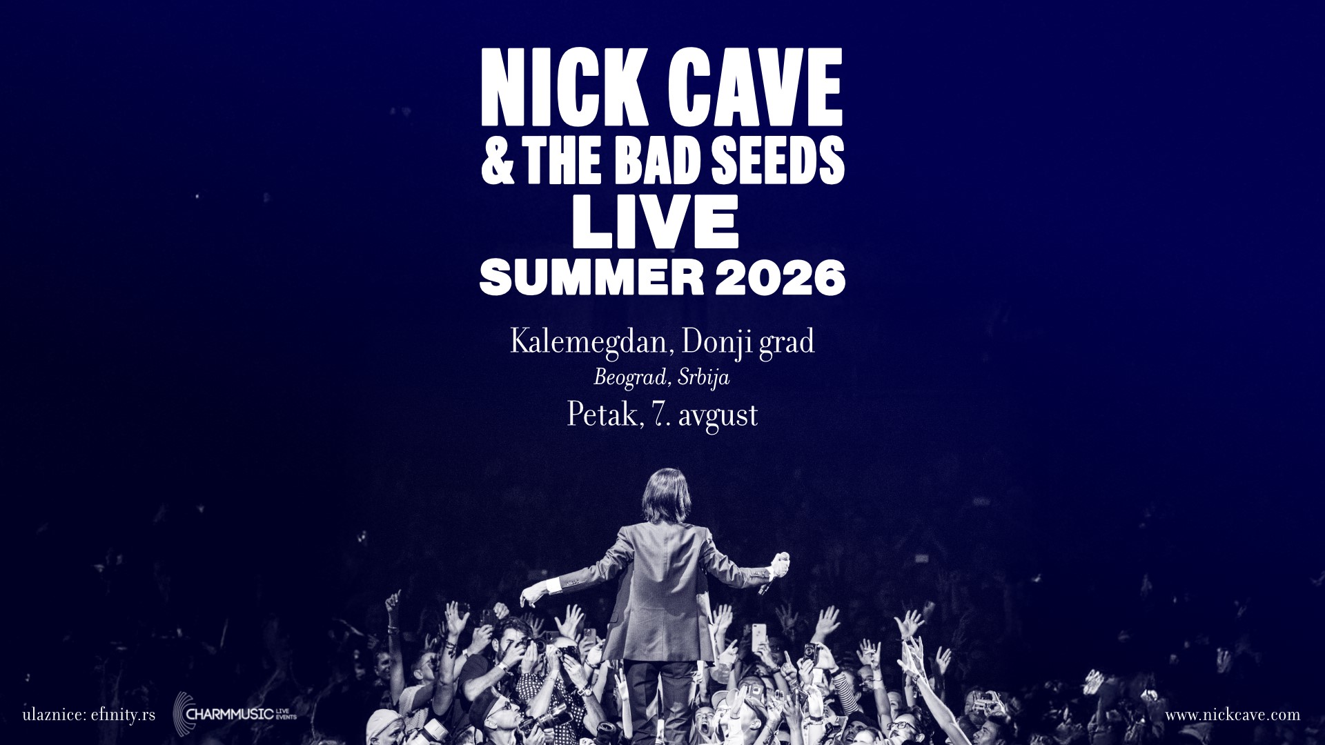Nick Cave & The Bad Sees // Kalemegdan, Donji Grad // 07.08.