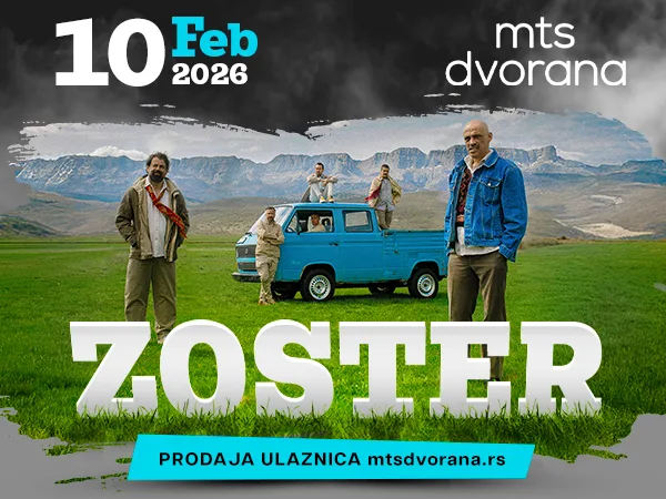 Zoster // mts Dvorana // 10.02.