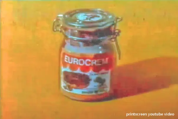 EUROKREM staklenka iz 70-ih