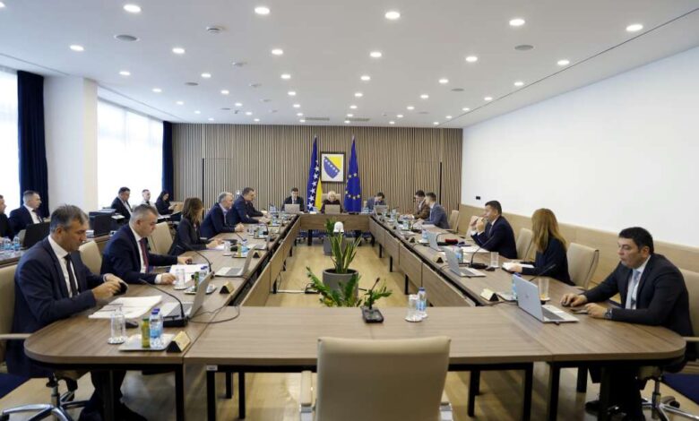 Vijeće ministara BiH sutra o zakonima o Sudu BiH i VSTV-u, te o glavnom pregovaraču sa EU