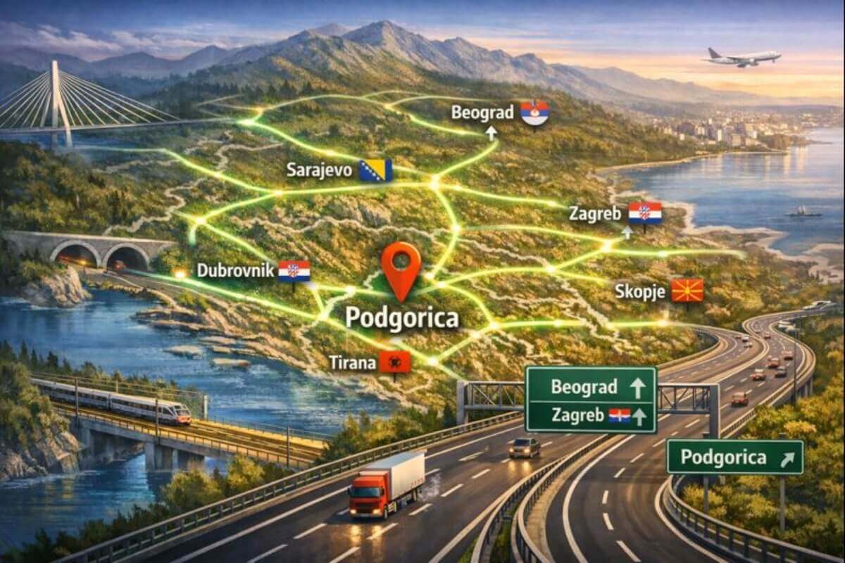 Mapa auto-puteveva u regionu: Crna Gora na startu, Hrvatska na 1.355 km – gdje smo i šta se gradi do 2030.