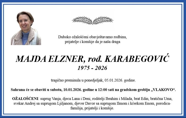 Žena koju je ubilo drvo na Grbavici je Majda Elzner