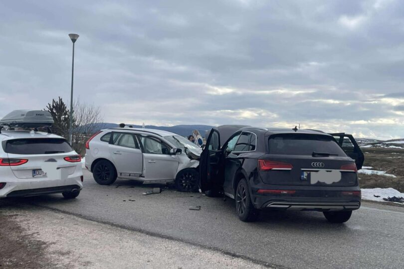 Teška prometna nesreća kod Kupresa: Više osoba teško ozlijeđeno