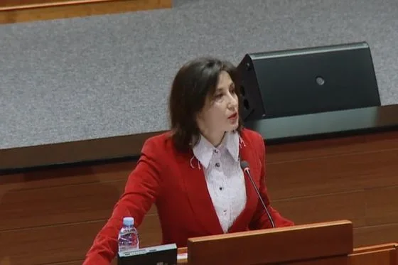 Govor zastupnice Dalije Orešković zbog kojeg je u Saboru nastao haos