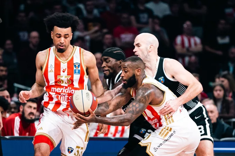 ABA LIGA: Bolomboj dominirao, Zvezda 100 digla Partizan!