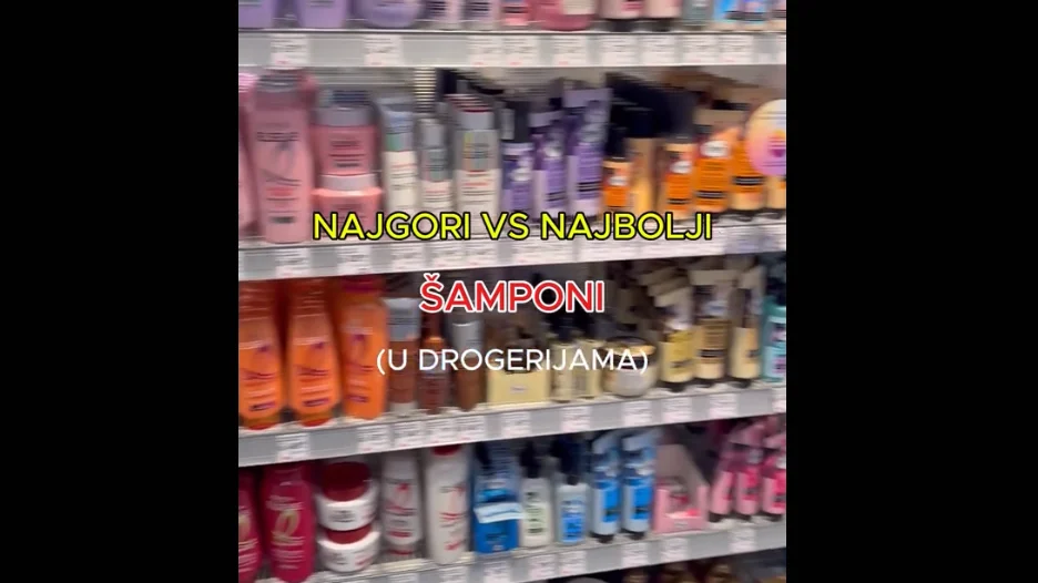 Najbolji i najgori drogerijski šamponi: Izbjegavajte ova dva sastojka u velikoj mjeri