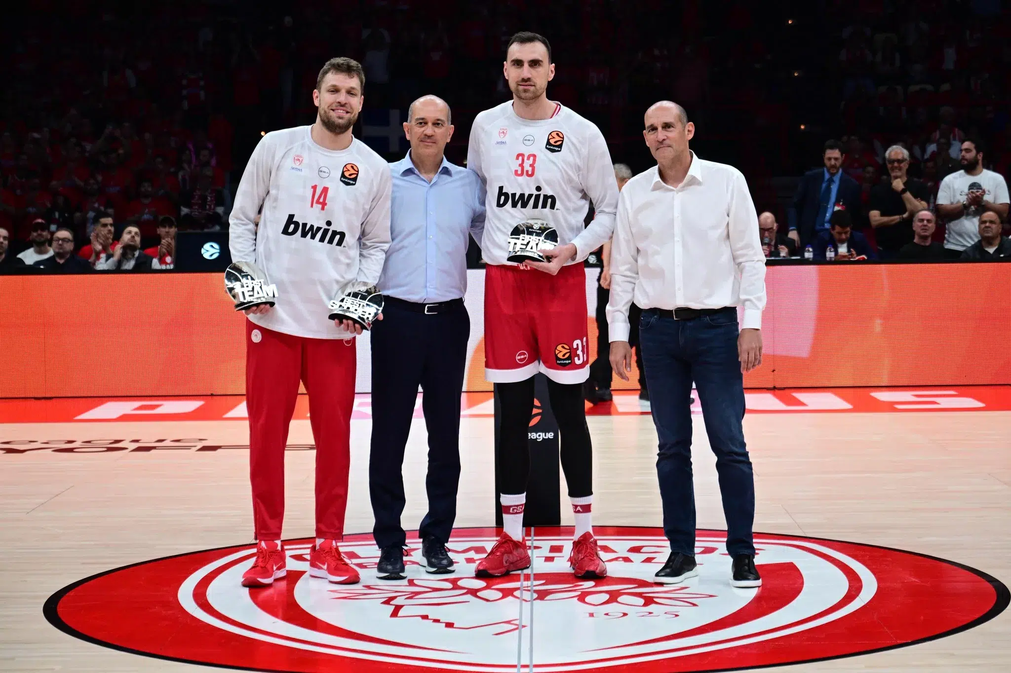EUROLIGA: Milutinov vodio Olympiakos do pobjede, bivši košarkaš Partizana uzalud briljirao protiv europskog prvaka