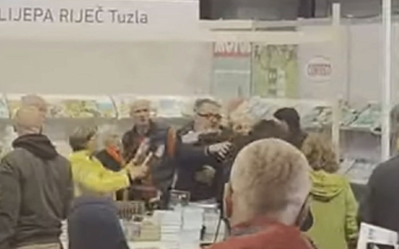 Na Sajmu knjiga u Sarajevu izbila tučnjava