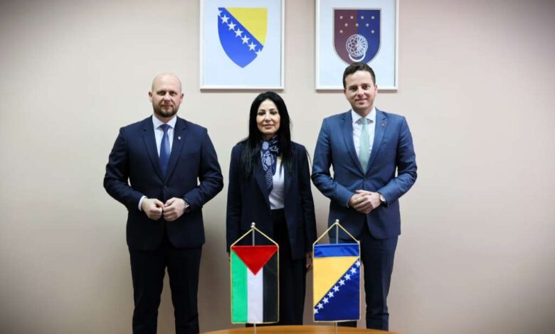 Okerić i Uk primili ambasadoricu Abu Laban – Institucionalna podrška narodu Palestine