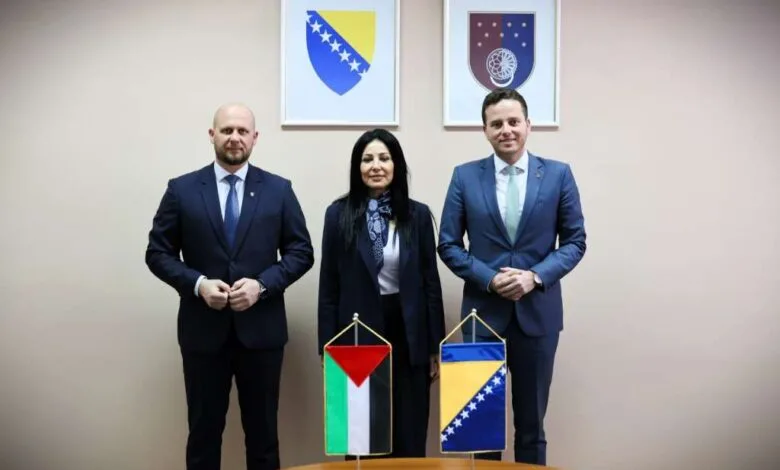 Okerić i Uk primili ambasadoricu Abu Laban – Institucionalna podrška narodu Palestine