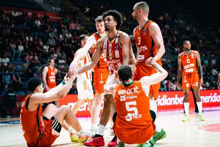 IGRA STOTKE: Crvena zvezda 5 minuta igrala odbranu i povela protiv Cedevite Olimpije