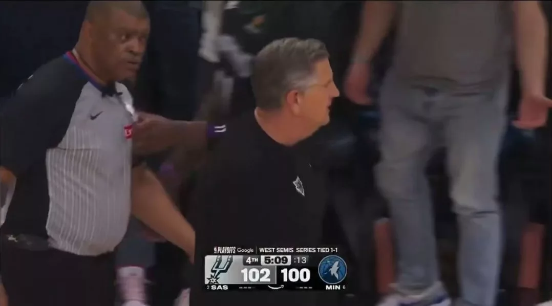 NBA: Dominacija Wembieja vratila break, sudac i trener Minnesote umalo se ubili! (VIDEO)