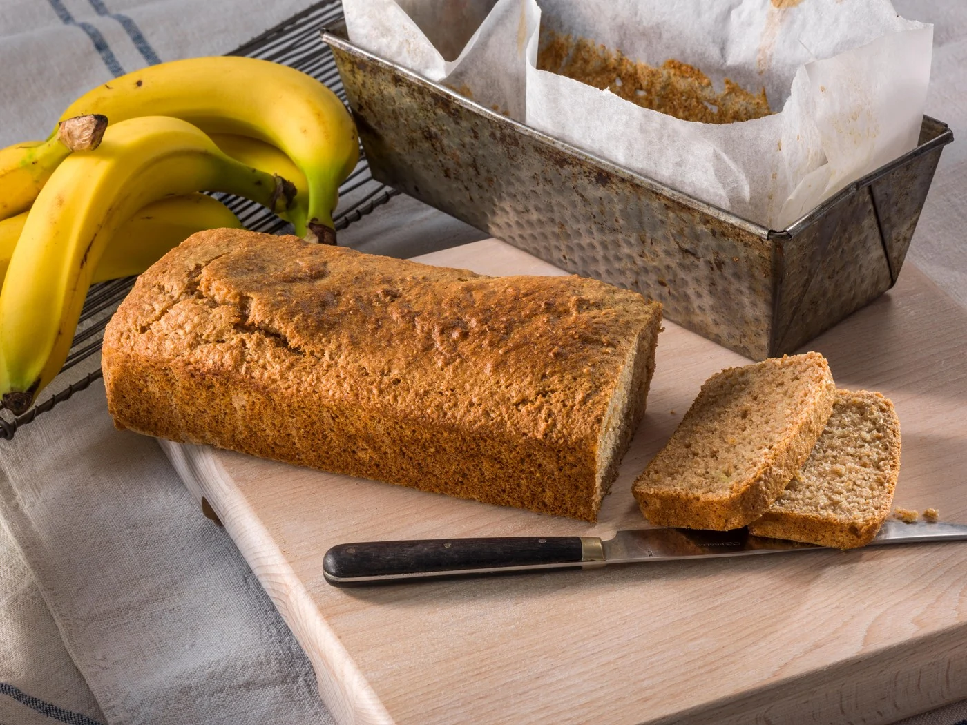 Banana kruh, recept bez brašna