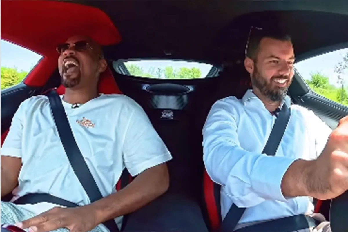 Mate Rimac zajahao Willa Smitha u Neveri: “Čudo od 2000 konja”