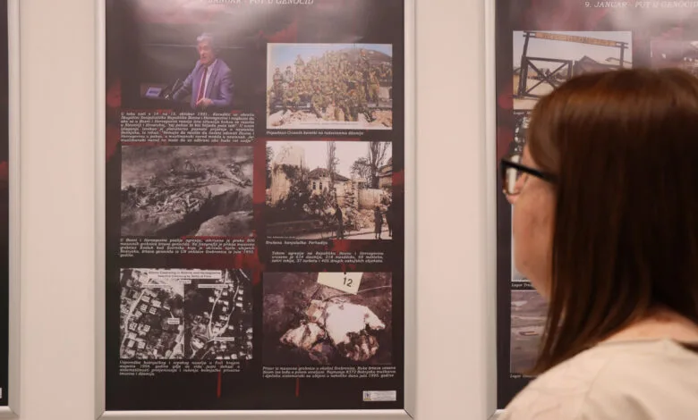 Otvorena izložba „9. januar – Put u genocid“ u Općini Novo Sarajevo
