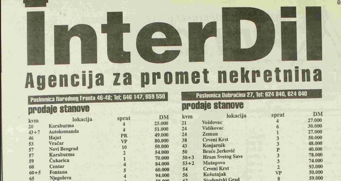 Pronašli smo cjenik stanova iz 1994.: Gruba računica otkriva je li tada bilo teže kupiti kvadrat nego danas