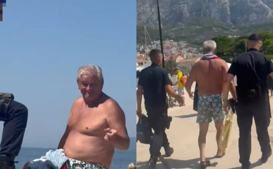 Doktor iz Mostara napravio incident u Makarskoj: Vrijeđao djecu, pokušao oteti pištolj od policajaca