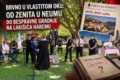 Brvno u vlastitom oku: Od Zenita u Neumu do bespravne gradnje na Lakišića haremu