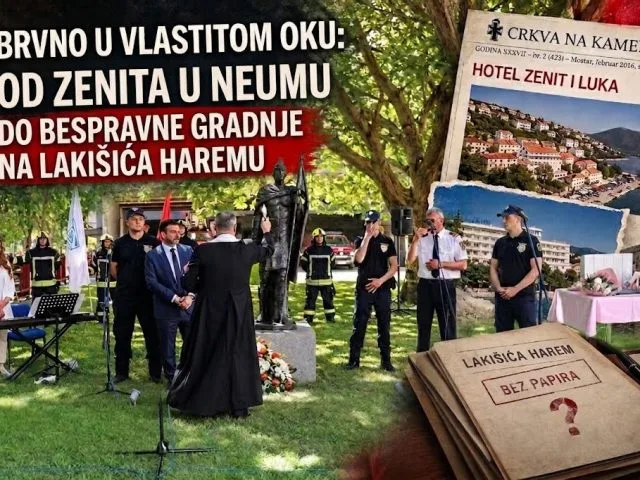 Brvno u vlastitom oku: Od Zenita u Neumu do bespravne gradnje na Lakišića haremu