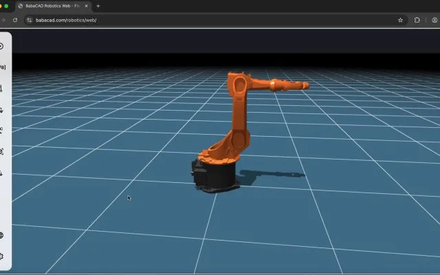 BabaCAD Robotics: Bh. softver za industrijske robote